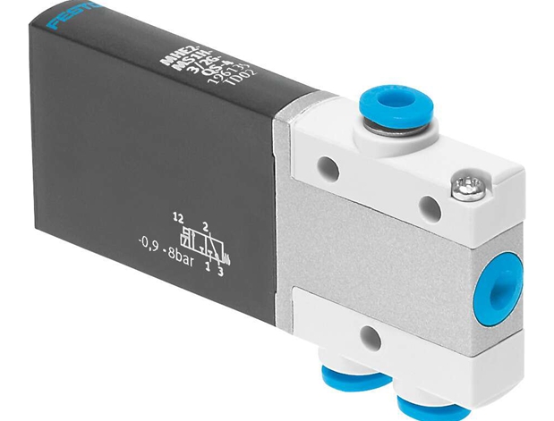 FESTO 費斯托 電磁閥  solenoid valve MHE2-MS1H-5/2-QS-4